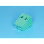 ТВ-01А, Клеммник винтовой 2-контактный, шаг 5.00мм