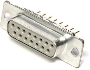 164A10079X, D-Sub Standard Connectors 15P DSUB SOCKET STRT THRU-HOLE 164A10079X, D-Sub Standard Connectors 15P DSUB SOCKET STRT THRU-HOLE