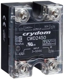 CWU2450P, Solid State Relays - Industrial Mount PM IP20 SSR 280Vac/ 50A,Univ input,ZC CWU2450P, Solid State Relays - Industrial Mount PM IP20 SSR 280Vac/ 50A,Univ input,ZC