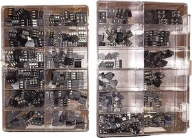 Набор разных клемников Weidmueller на 2 и 3 контакта, 340шт