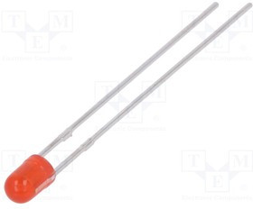 LL-304VD2P-1B, LED; 3mm; red; 160?270mcd; 80°; Front: convex; 1.6?2.4V LL-304VD2P-1B, LED; 3mm; red; 160?270mcd; 80°; Front: convex; 1.6?2.4V