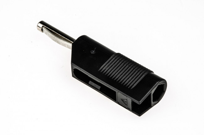 930435100, Black Male Banana Plug, 4 mm Connector, Screw Termination, 30A, 60V dc, Nickel Plating 930435100, Black Male Banana Plug, 4 mm Connector, Screw Termination, 30A, 60V dc, Nickel Plating