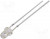 OSR5JA3D61A-IJ, LED; 3mm; red; 330?500mcd; 60°; Front: convex; 1.8?2.6V