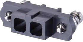 M80-263FC02-00-00, Корпус разъема, Datamate Mix-Tek M80, Гнездо, 2 вывод(-ов), 4 мм M80-263FC02-00-00, Корпус разъема, Datamate Mix-Tek M80, Гнездо, 2 вывод(-ов), 4 мм