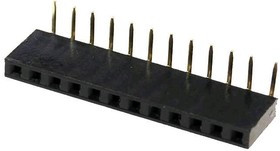 PBS-20R (DS-1024 -1x 20 - R), Гнездо на плату 2.54мм 1х20pin угловое PBS-20R (DS-1024 -1x 20 - R), Гнездо на плату 2.54мм 1х20pin угловое