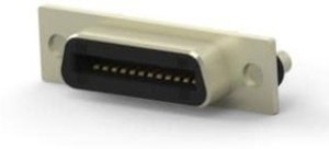 5554501-1, D-Sub Standard Connectors VERTICAL MOUNT 24P screw lock 6-32