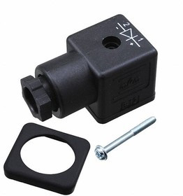 1210640524, Circular DIN Connectors BLOCKING DIODE BLACK CASE