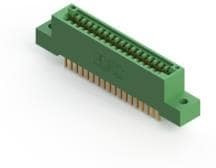 345-036-541-202, Standard Card Edge Connectors 36P .100" x .200" GREEN