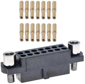 M80-4810805, Прямоугольный разъем, Datamate J-Tek M80, 8 контакт(-ов), Гнездо, 2 мм, Обжим, 2 ряда