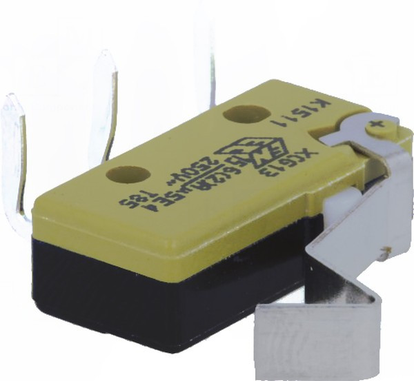 XCG13-L1, Микропереключатель SNAP ACTION, с рычажком с загнутым концом