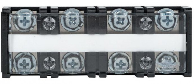 Терминал клеммный TC-1004 до 35мм2 100A 4 клеммные пары Терминал клеммный TC-1004 до 35мм2 100A 4 клеммные пары