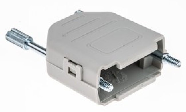 MHDPPK9-I-K, MHDPPK-SLIM Series Polyamide D Sub Backshell, 9 Way, Strain Relief MHDPPK9-I-K, MHDPPK-SLIM Series Polyamide D Sub Backshell, 9 Way, Strain Relief