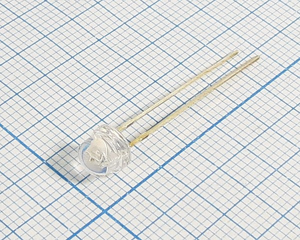 GNL-5053UBC-TL, Светодиод синий 60° d=5мм 700мКд 470 нМ (Blue)