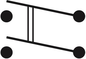 C1350ATAAB, Rocker Switch, 16 A, DPST, 250V, ON-OFF, Black