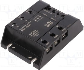 SR3-4430, Реле: полупроводниковое, Uупр: 90-240ВAC, 30А, 48-480ВAC, 3-фазный