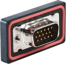 MP002481, Разъем D Sub, High Density, Штекер, MP Sealed D-Sub Connectors, 15 контакт(-ов), DE, Solder Cup MP002481, Разъем D Sub, High Density, Штекер, MP Sealed D-Sub Connectors, 15 контакт(-ов), DE, Solder Cup