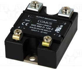 WG660-D125Z, Реле полупроводниковое