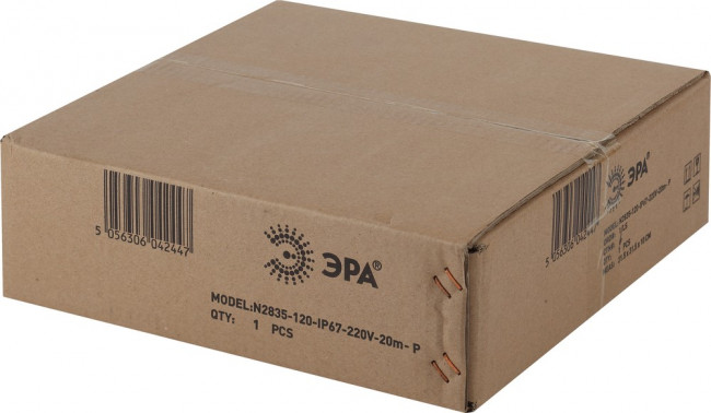 ЭРА Светодиодная неоновая лента N2835-120-IP67-220V-20m-P Б0043078 ЭРА Светодиодная неоновая лента N2835-120-IP67-220V-20m-P Б0043078