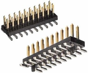M50-3611042, Pin Header, Board-to-Board, 1.27 мм, 2 ряд(-ов), 20 контакт(-ов), Поверхностный Монтаж