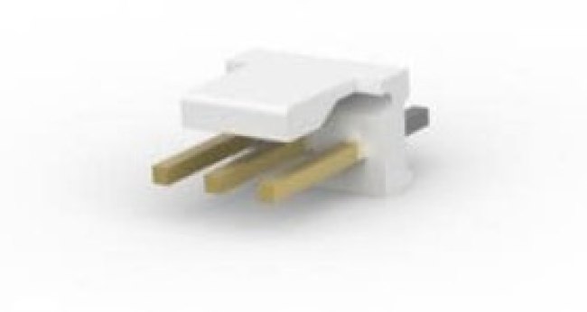 3-644759-3, Conn Wire to Board HDR 3 POS 3.96mm Solder ST Top Entry Thru-Hole Package