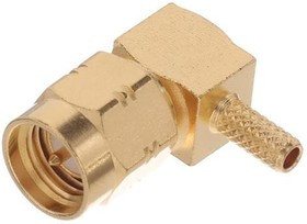 R124172123, RF Connectors / Coaxial Connectors SMA / RIGHT ANGLE PLUG CRIMP TYPE CABLE 2.6/50 S