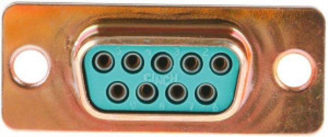 9 Way Panel Mount D-sub Connector Socket, 2.74mm Pitch 9 Way Panel Mount D-sub Connector Socket, 2.74mm Pitch