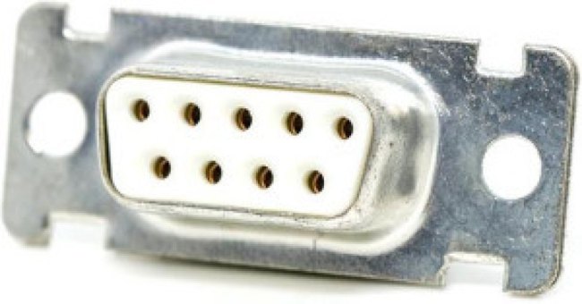 9 Way Panel Mount D-sub Connector Socket, 2.74mm Pitch 9 Way Panel Mount D-sub Connector Socket, 2.74mm Pitch