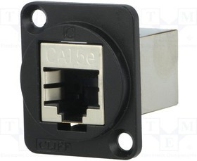 CP30220SMB, Адаптер в линию, RJ45, RJ45, Переходник, Встраиваемый в Линию, FT Series, Гнездо, 8 вывод(-ов)
