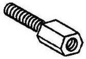 5749765-3, D-Sub Tools &amp; Hardware SCREWLOCK M2.6 FEM PLTD