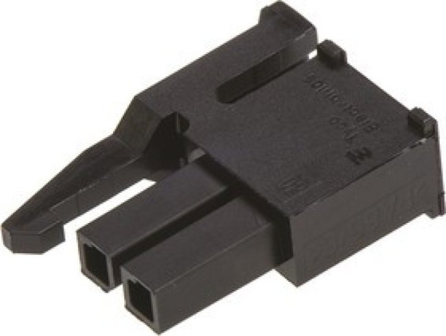 2029047-2, Micro MATE-N-LOK Female Connector Housing, 3mm Pitch, 2 Way, 1 Row 2029047-2, Micro MATE-N-LOK Female Connector Housing, 3mm Pitch, 2 Way, 1 Row