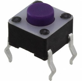 LL1105AF065Q, Tactile Switches Long Life Tact Sw SPST-NO 0.05A 12V LL1105AF065Q, Tactile Switches Long Life Tact Sw SPST-NO 0.05A 12V