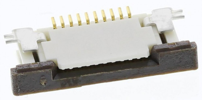 MX-52746-1071, Соединитель FFC/FPC 10 контактов шаг 0.5мм угловой SMD серия Easy-On™ лента на катушке MX-52746-1071, Соединитель FFC/FPC 10 контактов шаг 0.5мм угловой SMD серия Easy-On™ лента на катушке