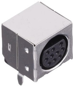 KMDGX-10S-BS, Circular DIN Connectors 10P R/A FULL SHIELD GOLD PLATED KMDGX-10S-BS, Circular DIN Connectors 10P R/A FULL SHIELD GOLD PLATED