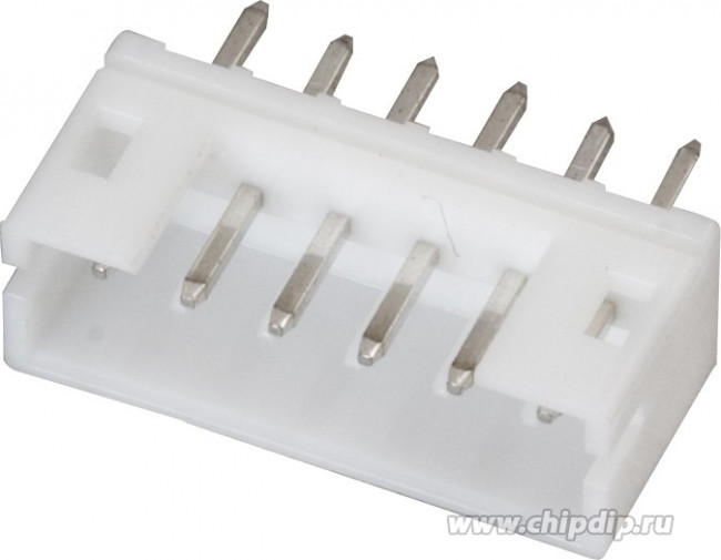 B6B-PH-K-S (LF)(SN), CONN HEADER PH TOP 6POS 2MM