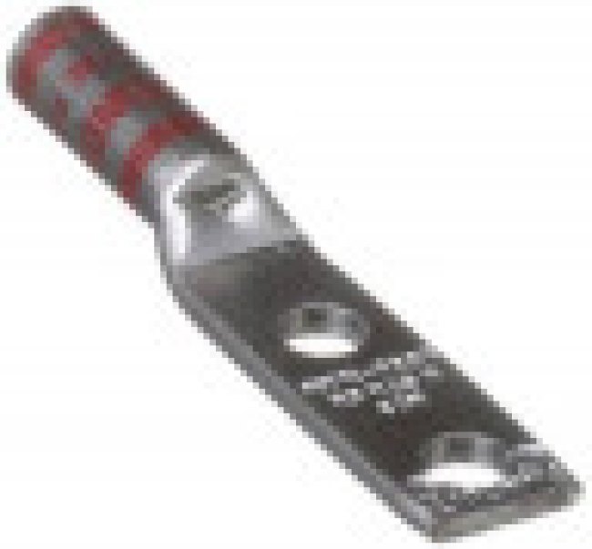 LCC8-10AW-L, Terminals Copp Comp Lug 2H #8 AWG #10