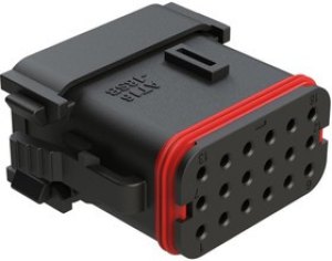 AT16-18SB-K004, Automotive Connectors 18 Position Plug wit Cap, Keyed B, Black AT16-18SB-K004, Automotive Connectors 18 Position Plug wit Cap, Keyed B, Black