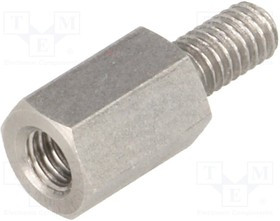 TFM-M4X10/DR246, Дистанцирующая стойка с резьбой, 10мм, Внутр.резьба: M4