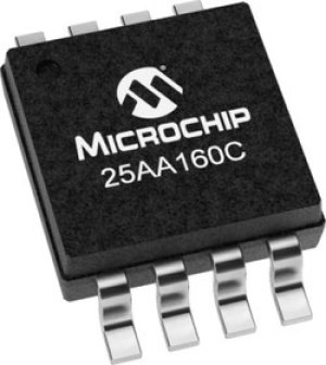 25AA160C-I/MS, Микросхема памяти EEPROM 16K SPI 10 МГц [MSOP-8]
