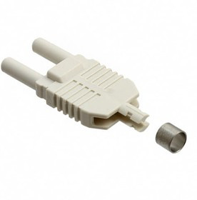 HFBR-4506Z, HFBR, POF Duplex Fibre Optic Connector 1mm Fibre Size