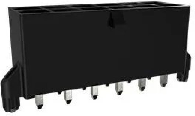 10142708-10000LF, Headers &amp; Wire Housings Minitek Power5.7 DR VTH HDR 10Pos 30Mic Au