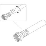05-4003, Резьбовой F-разъем RG-6 для видеосистем и телевидения, медь, упаковка 100 шт. 05-4003, Резьбовой F-разъем RG-6 для видеосистем и телевидения, медь, упаковка 100 шт.