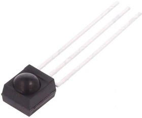 TSOP34436, ИК приемник, для пультов управления, 36 кГц, Side View Through Hole, RC-5, RC-6, Panasonic, 45м