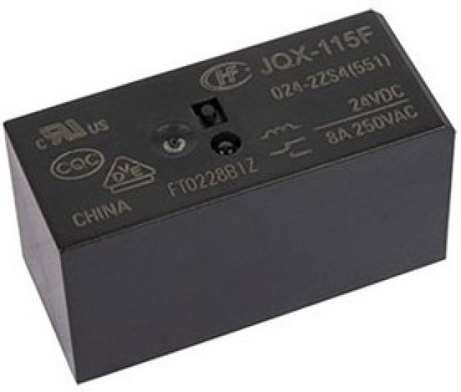 HF115F/024-2Z4AF, Реле, 24 VDC, 2 form C, 2 pole 8 A, материал контактов AgSnO2, замена 6-1393243-8 HF115F/024-2Z4AF, Реле, 24 VDC, 2 form C, 2 pole 8 A, материал контактов AgSnO2, замена 6-1393243-8