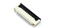 Разъем FPC Flip-Lock 1010-10RLGF 10 pin высота 1мм шаг 1мм