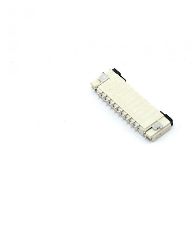 Разъем FPC Flip-Lock 1010-10RLGF 10 pin высота 1мм шаг 1мм