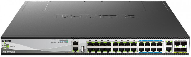 D-Link DMS-3130-30PS/A1A, Коммутатор D-Link DMS-3130-30PS/A1A, Коммутатор
