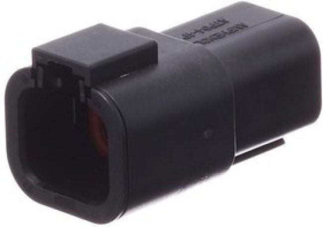 ATP04-4P-BLK, Automotive Connectors ATP Series 4 Way Black Receptacle ATP04-4P-BLK, Automotive Connectors ATP Series 4 Way Black Receptacle