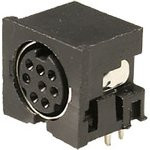 MDN-8FR, разъем MiniDIN гнездо на плату (аналог AF-3280)