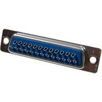 DB-25F (DS1033-25F), Гнездо 25 pin на кабель (пайка)