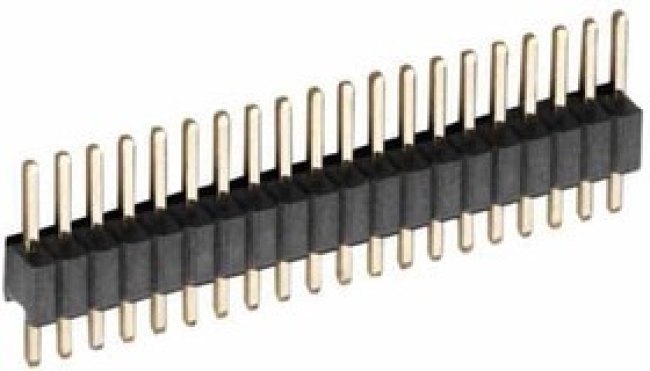 M52-040023V0745, Headers &amp; Wire Housings 07 SIL PCT MALE PIN HDR